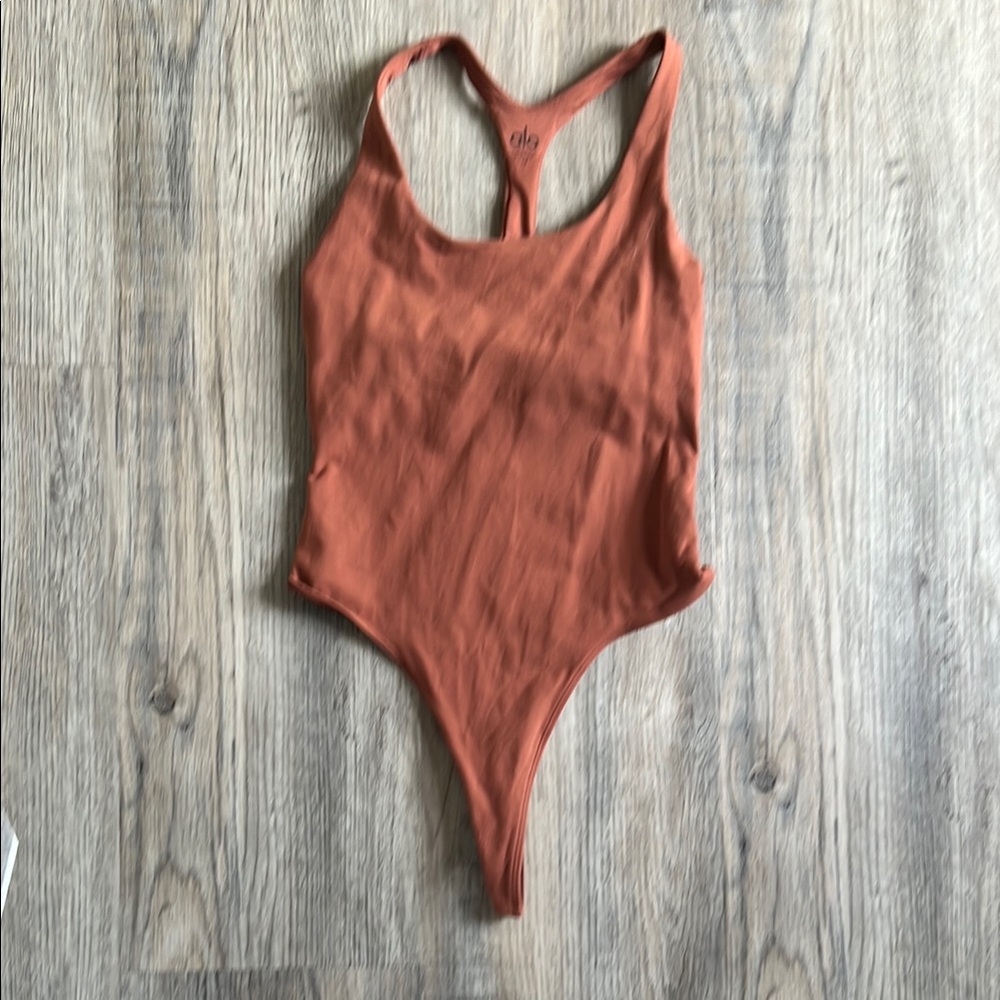 Rust Orange womens bodysuit